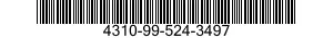 4310-99-524-3497  4310995243497 995243497