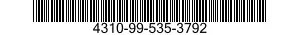 4310-99-535-3792  4310995353792 995353792