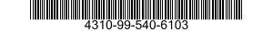 4310-99-540-6103  4310995406103 995406103