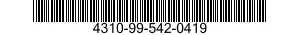 4310-99-542-0419  4310995420419 995420419