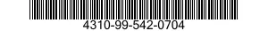 4310-99-542-0704 CASING AND BRACKET 4310995420704 995420704