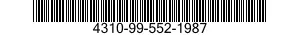 4310-99-552-1987  4310995521987 995521987