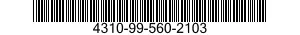 4310-99-560-2103  4310995602103 995602103