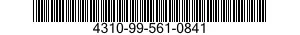 4310-99-561-0841  4310995610841 995610841