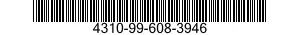 4310-99-608-3946 BLADE,COMPRESSOR,AIRCRAFT GAS TURBINE ENGINE 4310996083946 996083946