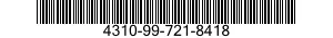 4310-99-721-8418  4310997218418 997218418