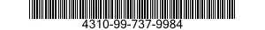 4310-99-737-9984 HEATING ELEMENT,ELECTRICAL,IMMERSION TYPE 4310997379984 997379984