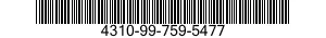 4310-99-759-5477 COMPRESSOR,RECIPROC 4310997595477 997595477