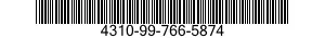 4310-99-766-5874  4310997665874 997665874