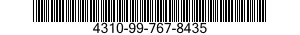 4310-99-767-8435 CRANKSHAFT,COMPRESSOR 4310997678435 997678435