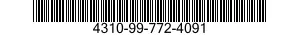 4310-99-772-4091  4310997724091 997724091