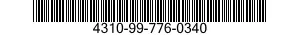 4310-99-776-0340  4310997760340 997760340