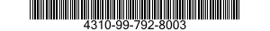 4310-99-792-8003 PISTON,COMPRESSOR 4310997928003 997928003