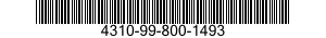 4310-99-800-1493  4310998001493 998001493