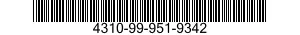 4310-99-951-9342  4310999519342 999519342