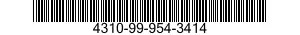 4310-99-954-3414 COMPRESSOR ASSEMBLY 4310999543414 999543414