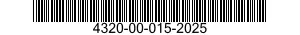 4320-00-015-2025  4320000152025 000152025