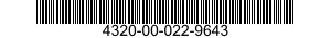 4320-00-022-9643  4320000229643 000229643