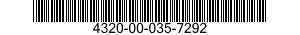 4320-00-035-7292  4320000357292 000357292