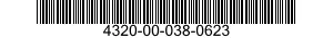 4320-00-038-0623  4320000380623 000380623