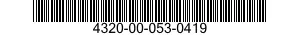 4320-00-053-0419  4320000530419 000530419