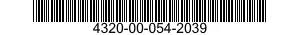 4320-00-054-2039  4320000542039 000542039