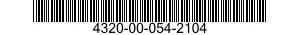 4320-00-054-2104  4320000542104 000542104