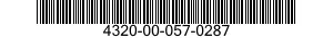 4320-00-057-0287  4320000570287 000570287