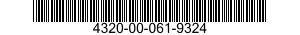 4320-00-061-9324  4320000619324 000619324