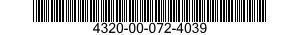 4320-00-072-4039  4320000724039 000724039