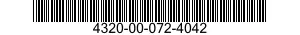 4320-00-072-4042  4320000724042 000724042