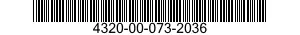 4320-00-073-2036  4320000732036 000732036