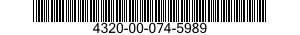 4320-00-074-5989  4320000745989 000745989