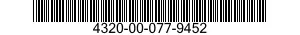 4320-00-077-9452  4320000779452 000779452