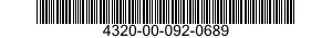 4320-00-092-0689  4320000920689 000920689