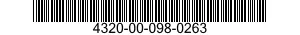 4320-00-098-0263  4320000980263 000980263