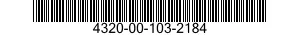 4320-00-103-2184  4320001032184 001032184