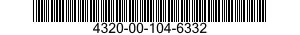 4320-00-104-6332  4320001046332 001046332
