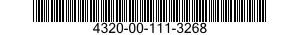 4320-00-111-3268 SLEEVE,SHAFT,PUMP 4320001113268 001113268