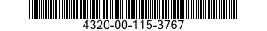4320-00-115-3767  4320001153767 001153767