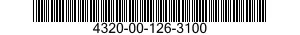 4320-00-126-3100  4320001263100 001263100