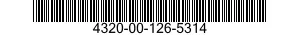 4320-00-126-5314  4320001265314 001265314