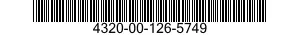 4320-00-126-5749  4320001265749 001265749