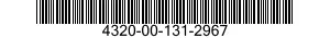 4320-00-131-2967  4320001312967 001312967