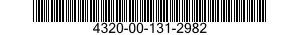 4320-00-131-2982  4320001312982 001312982