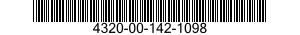 4320-00-142-1098  4320001421098 001421098
