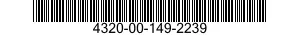 4320-00-149-2239  4320001492239 001492239