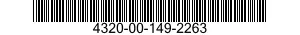 4320-00-149-2263  4320001492263 001492263