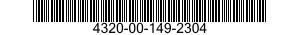 4320-00-149-2304  4320001492304 001492304