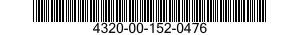 4320-00-152-0476  4320001520476 001520476